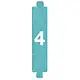 BTicino BT3501/4 my home 10 stuks adresseringsw