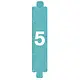 BTicino BT3501/5 my home 10 stuks adresseringsw