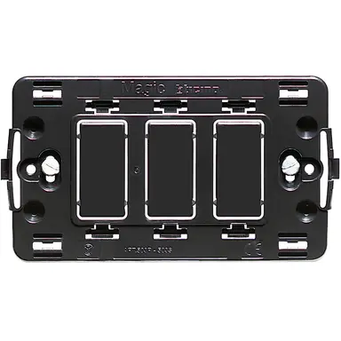 BTicino BT503R Magic bodemplaat voor 3 modules