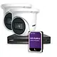 Comelit KCCTV4N2-1 cctv kit nvr 1tb hdd 2xturret