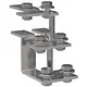 ABB ZLBM123 Double cable lug kit aansluitkit voor kabel schoene