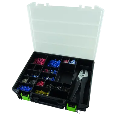 Haupa 270895 assortimentsdoos adereindhulzen en kabelschoenen