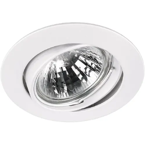 Arkos 0038-01-01W Basic Tilt spot rond wit mat 83mm GX5,3 12V IP20 excl. lamp