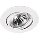 Arkos 0038-01-01W Basic Tilt spot rond wit mat 83mm GX5,3 12V IP20 excl. lamp