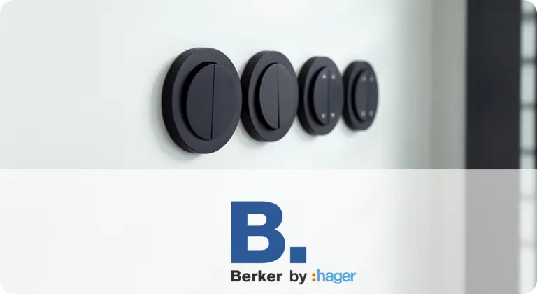 Overzicht van Berker schakelmateriaal