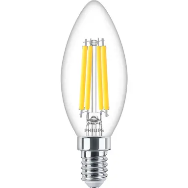 Philips 35543900 E14 Filament LED-lamp 3,4 Watt 470lm 2700K B35 helder dimbaar