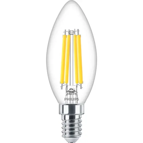Philips 35543900 E14 Filament LED-lamp 3,4 Watt 470lm 2700K B35 helder dimbaar