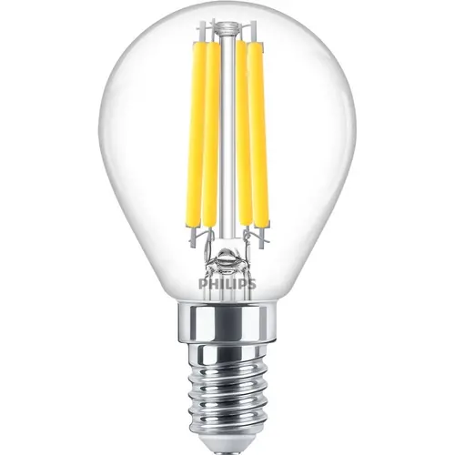 Philips 35547700 E14 Filament LED-lamp 3,4 Watt 470lm 2700K P45 helder dimbaar