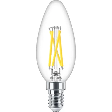 Philips 44935000 E14 Filament LED-lamp 2,5 Watt 340lm 2200-2700K B35 helder dimbaar