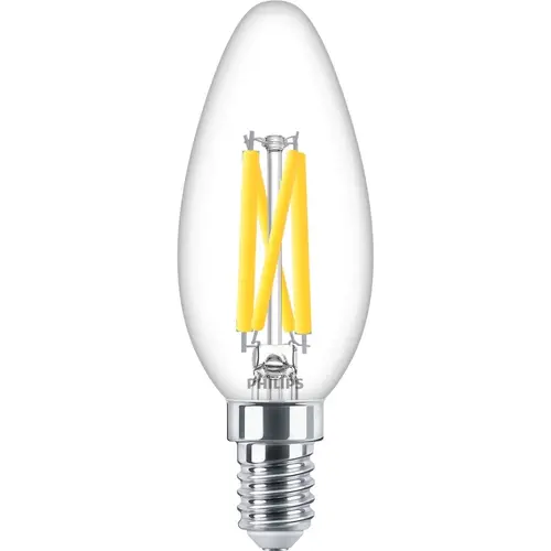 Philips 44941100 E14 Filament LED-lamp 3,4 Watt 470lm 2200-2700K B35 helder dimbaar