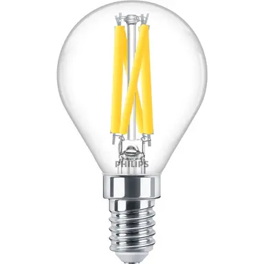 Philips 44951000 E14 Filament LED-lamp 3,4 Watt 470lm 2200-2700K P45 helder dimbaar