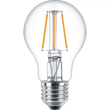 Philips 35493700 E27 Filament LED-lamp 4,3 Watt 540lm 4000K A60 helder