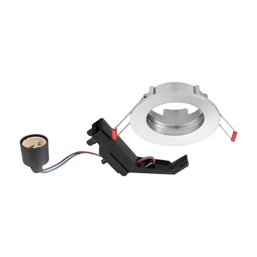 Sylvania 0083560 Inset Trend 62 Flush aluminium inbouwspot GU10 geborsteld nikkel IP23