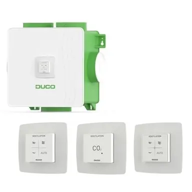 Duco 0000-4838 all-in-one reno Box complete set met 2xco2 sensor en bediening