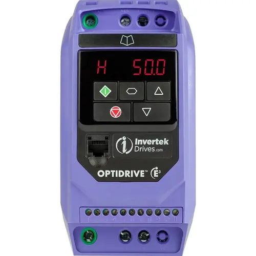 Invertek ODE-3-140012-3F12 freqreg 400v 3f 0.37kw ip20