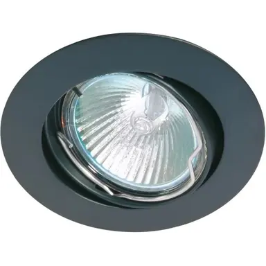 Rutec SPOT 200 ZWART spot inb inst zw