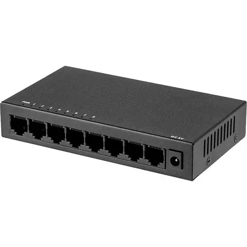 Technetix ES-GB-8P ethernet switch gigab 8p+voed