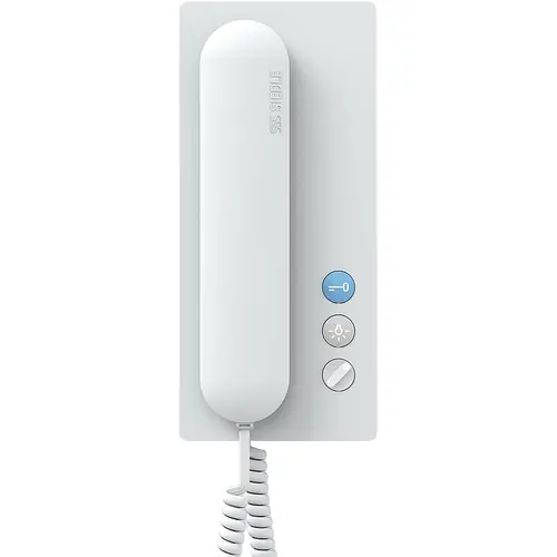 Siedle HTS 811-0 W audio huistelefoon 1+n-systeem opbouw wit