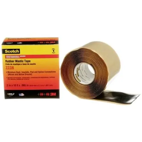 3M TAPE2228 mastiektape 50 mm x 3 meter zwart