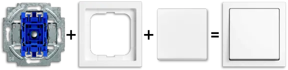 De samenstelling van Busch-Jaeger schakelmateriaal