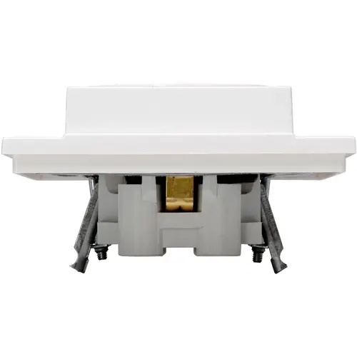 Kopp 940229004 wandcontactdoos 2-voudig randaarde Safety+ voor enkele inbouwdoos HK07 Athenis helder wit glans