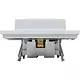 Kopp 940234006 wandcontactdoos 2-voudig randaarde Safety+ voor enkele inbouwdoos HK07 Athenis grijs mat