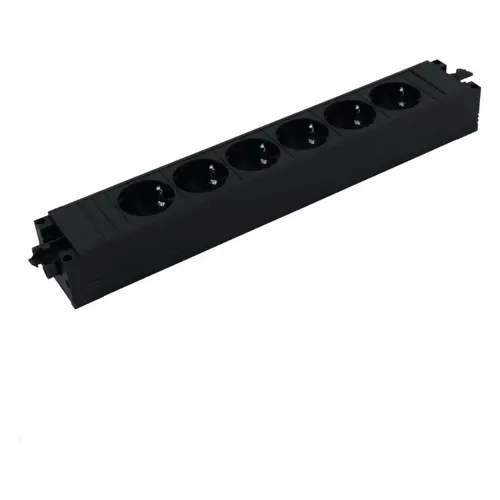 Bachmann 906.12640 Step Base 6x 230V RA GST o.g. in/uit zwart