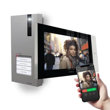 Comelit KVQ8570 Quadra 7TOP HF VIP kit met Wifi gateway functie