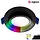 EcoDim ED-10080 Zigbee LED-inbouwspot IP54 dimbaar 75mm rond 23mm inbouwdiepte RGBWW zwart