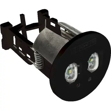 Ecolight VV-S2L24-4 VIALED inbouw 24V 220lm 1,8W centraal ZWART