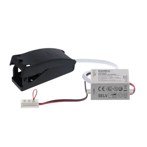Klemko LD-MINI-10-350D Lumiko 860308 LED-driver constante stroom 350mA 10W incl. bekabeling dimbaar