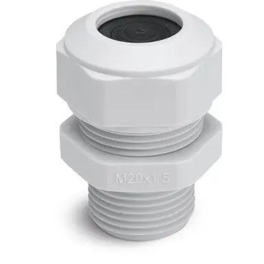 Niko 700-84002 spuitwaterdichte meerlaagse M20-wartel grijs