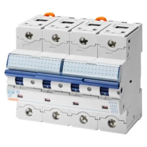 Gewiss GW93347 installatieautomaat 4p c-kar 80a 16ka 6-module serie mthp160