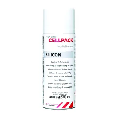 Cellpack 124032 Spray 400 ml type SILICON Isoleer- en smeerolie/VP3 3 stuk