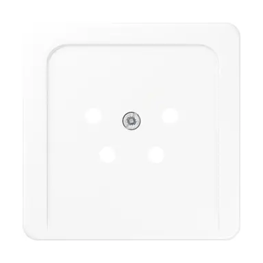 JUNG CD 561 NTF WW centraalplaat telefoon 4-polig CD500 alpine wit