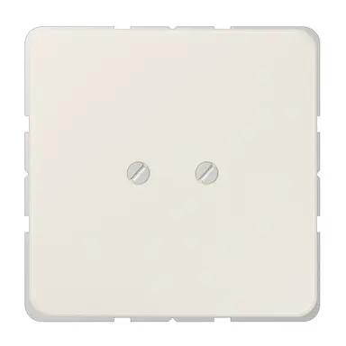 JUNG 561 NB centraalplaat blinddeksel geschroefd incl. draagframe CD500 creme