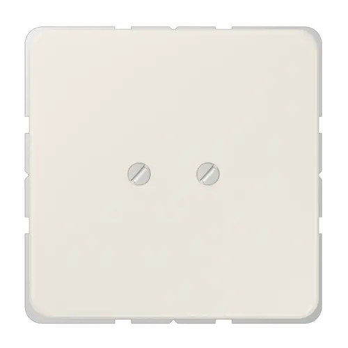 JUNG 561 NB centraalplaat blinddeksel geschroefd incl. draagframe CD500 creme