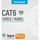 Technetix CAT6-IH-100M cat6 UTP kabel 100 Meter Wit