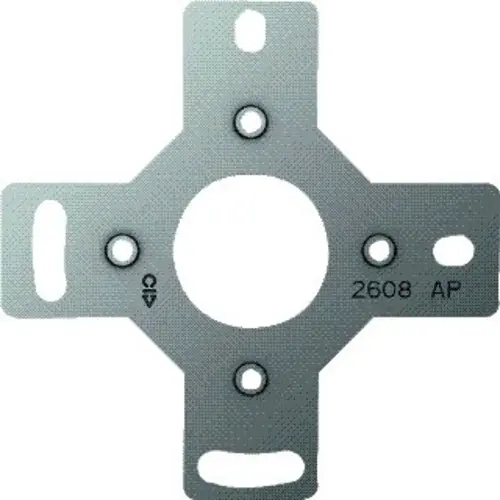 Busch-Jaeger 2608 AP adapterplaat v lasdoos opb AP