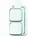 Busch-Jaeger 2601/6/2601/6 APJW wissel/wisselschakelaar K/P-25 opbouw AP plus wit