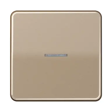 JUNG CD 590 KO5 GB schakelwip met controlevenster CD500 goud brons