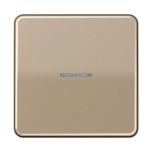 JUNG CD 590 KO5 GB schakelwip met controlevenster CD500 goud brons