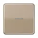 JUNG CD 590 KO5 GB schakelwip met controlevenster CD500 goud brons