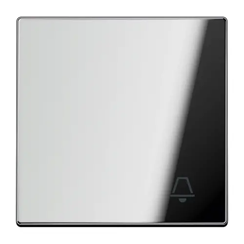 JUNG GCR 2990 K schakelwip met belsymbool LS990 glanzend chroom