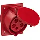 PCE 425-6V Wcd CEE 32A 5p Rood 6h