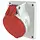 Mennekes CEE 1496 Wcd CEE 32A 4p Rood 6h