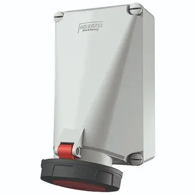 Mennekes CEE 143 Wcd CEE 125A 5p Rood 6h