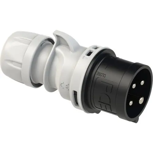 PCE 024-7V CEE-contactstop 32A 4p Zwart 7