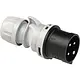 PCE 024-7V CEE-contactstop 32A 4p Zwart 7