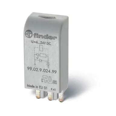 Finder 99.02.0.230.98 indicatiemoduul groen varistor